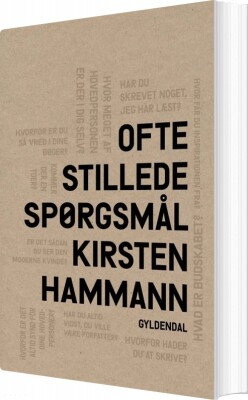 Ofte Stillede Spørgsmål - Kirsten Hammann - Bog