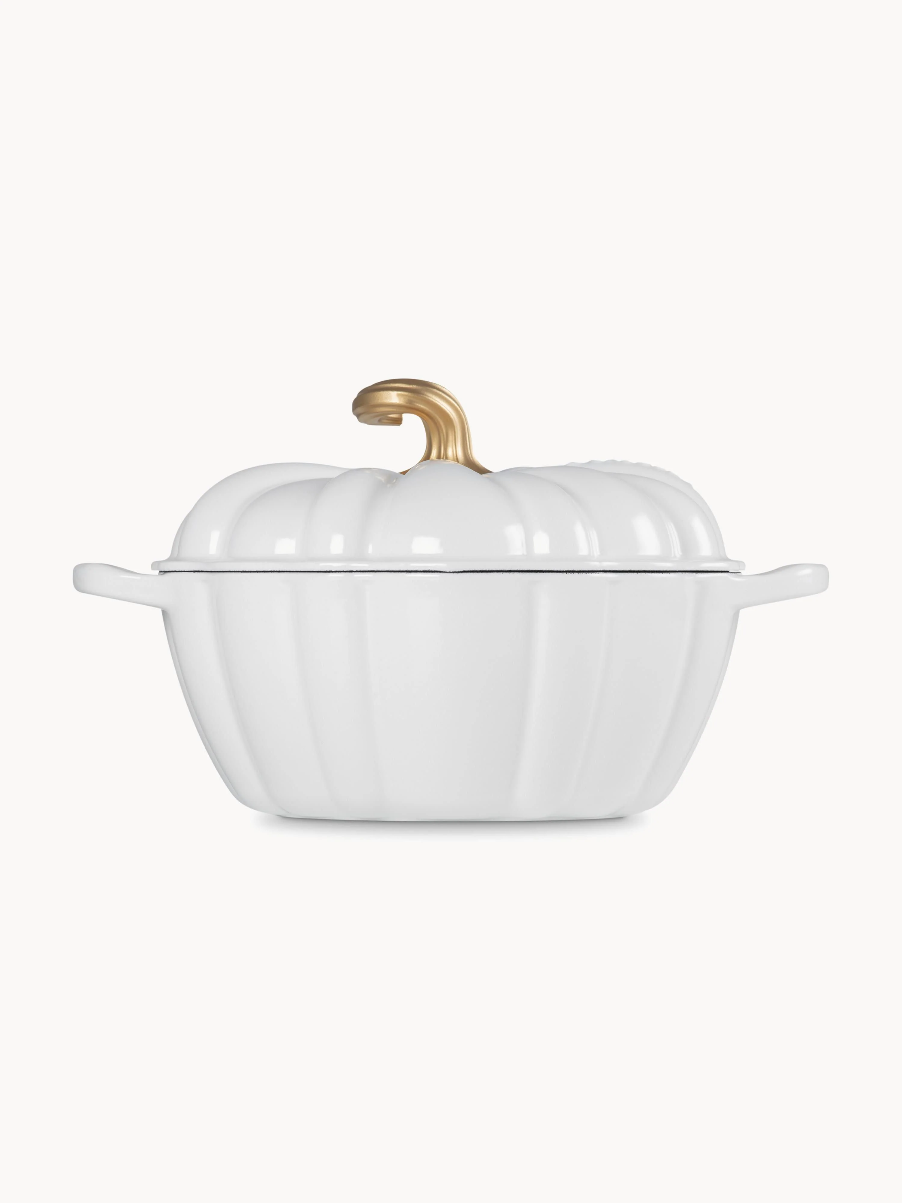 Ronde braadpan Signature Pumpkin van gietijzer