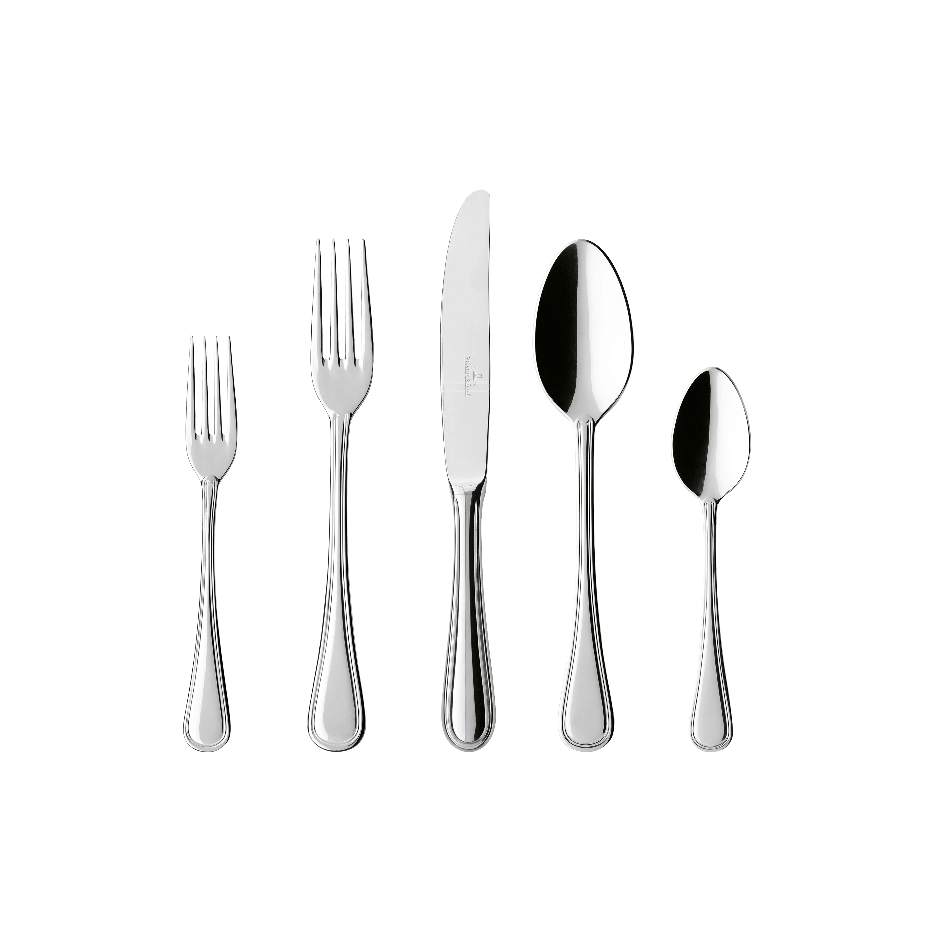 Neufaden Merlemont 5-piece flatware set stainless steel