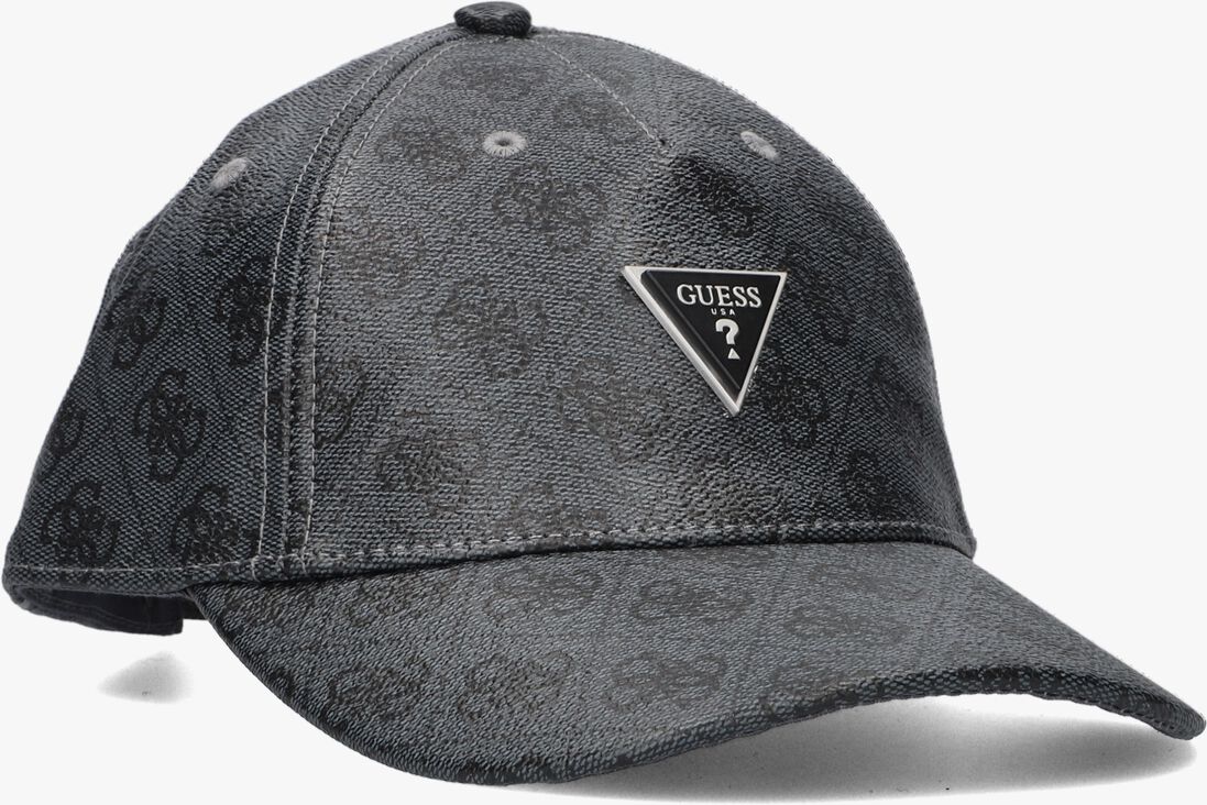 GUESS zwarte guess pet vezzola smart baseball cap