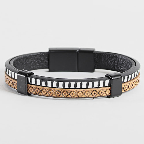 Bracelet Beige Argenté