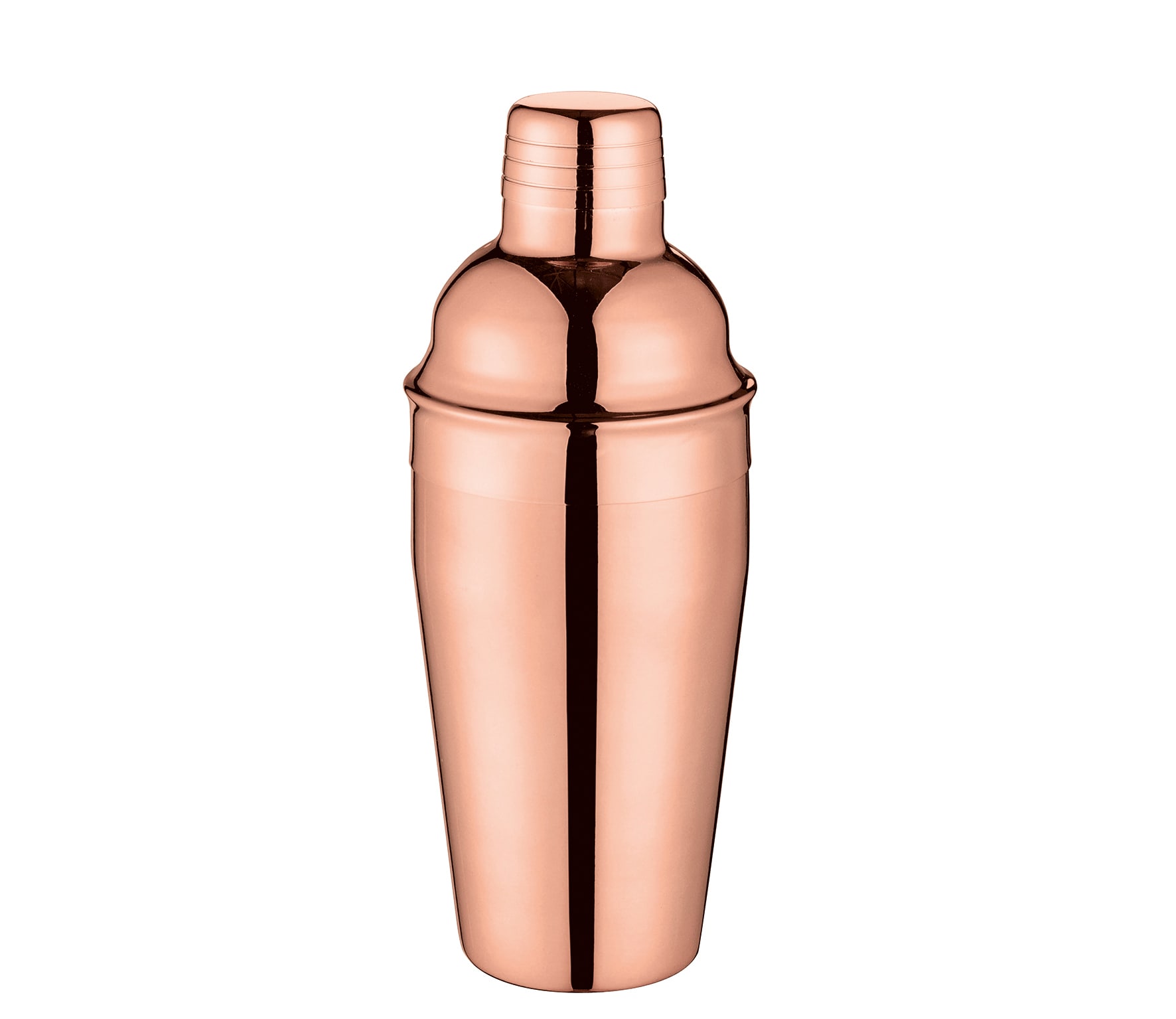 cilio Cocktailshaker 500 ml Hochglanzverkupfert
