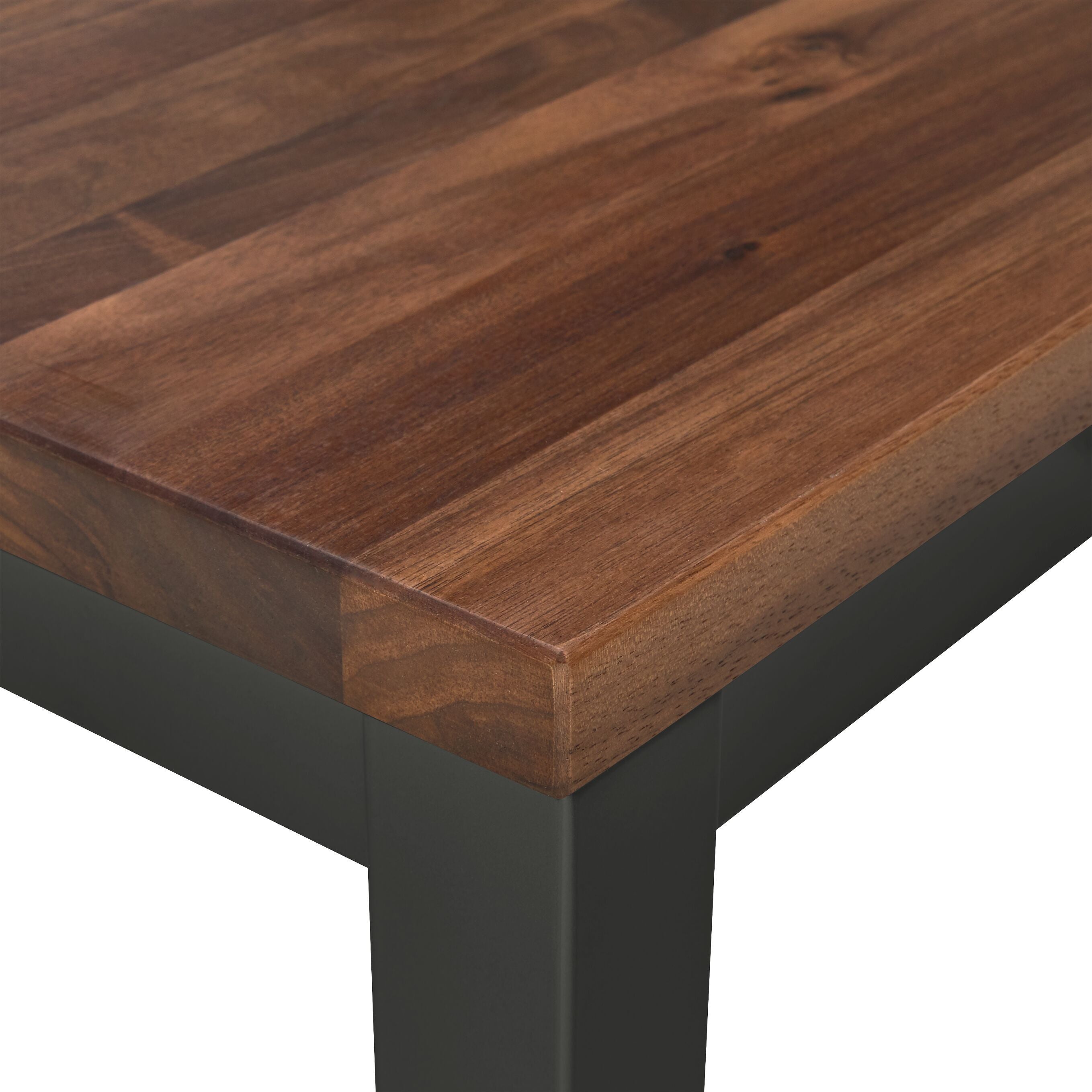 ALEXIS II Tisch - Nussbaum / B: 80.0 cm x T: 80.0 cm x H: 75.0 cm
