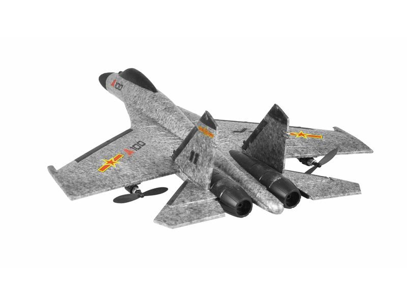 Amewi Flugzeug J-11 3-Kanal mit Gyro RTF 2 Motoriges Einsteiger Flugzeug im Design eines Shenyang J-11 Jet's