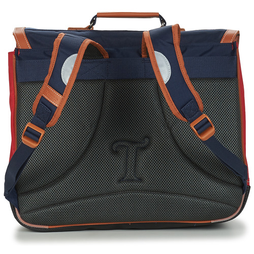 Tann's - ARTHUR CARTABLE 41CM - Marine / Rouge
