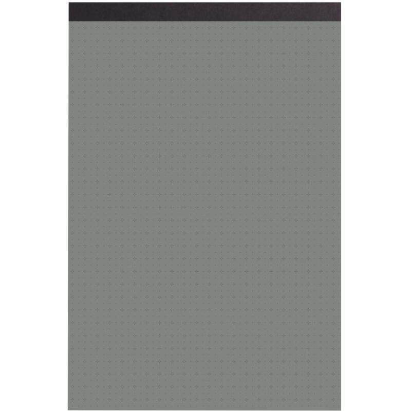Grey Maya pad A4+ 50 feuilles Cross'n'dot 120 g - Noir