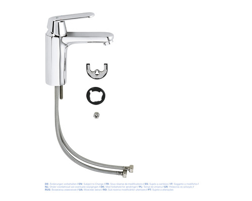GROHE EUROSMART COSMOPOLITAN wastafelmengkraan, chroom 23327000