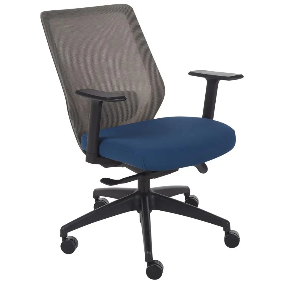 VIRTUOSO - Bureaustoel - Blauw - Stof