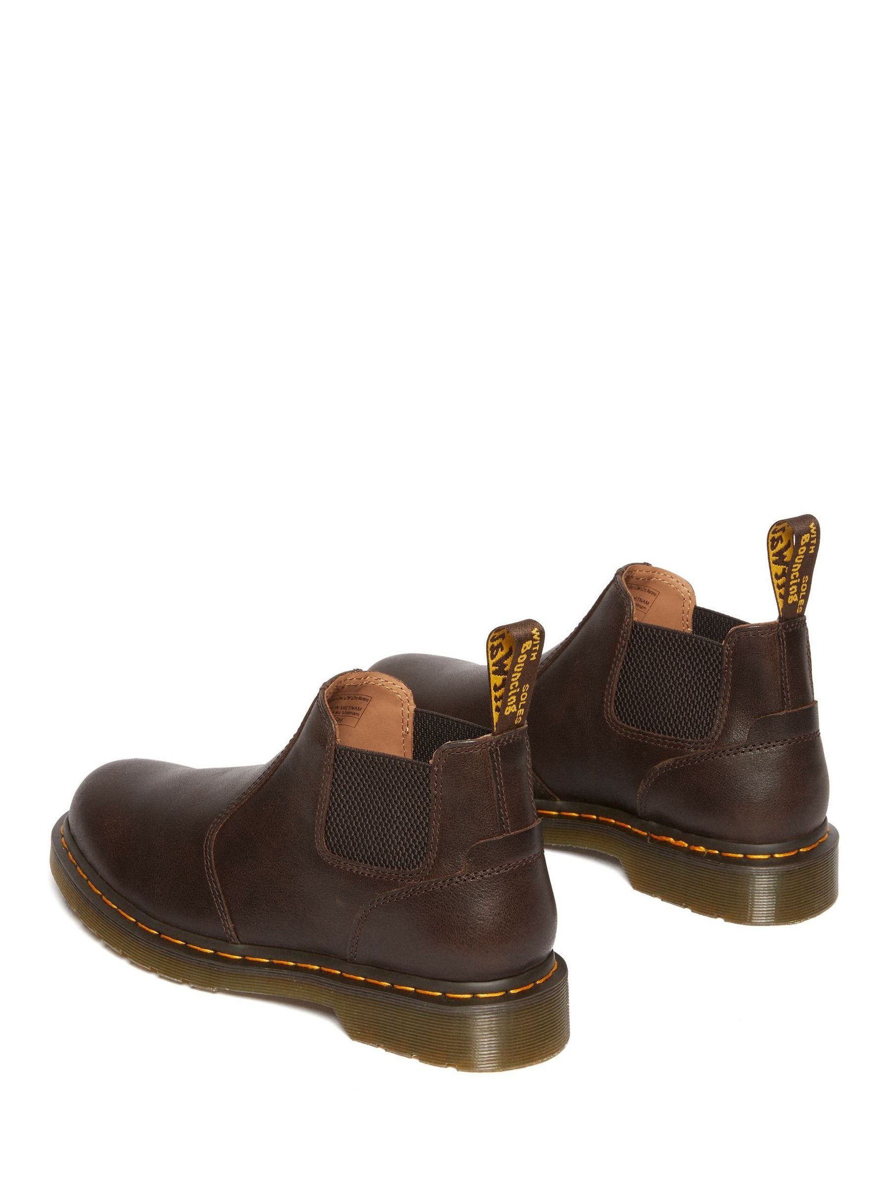 Dr. Martens 2976 Lo Kelp Chelsea Leather Boots