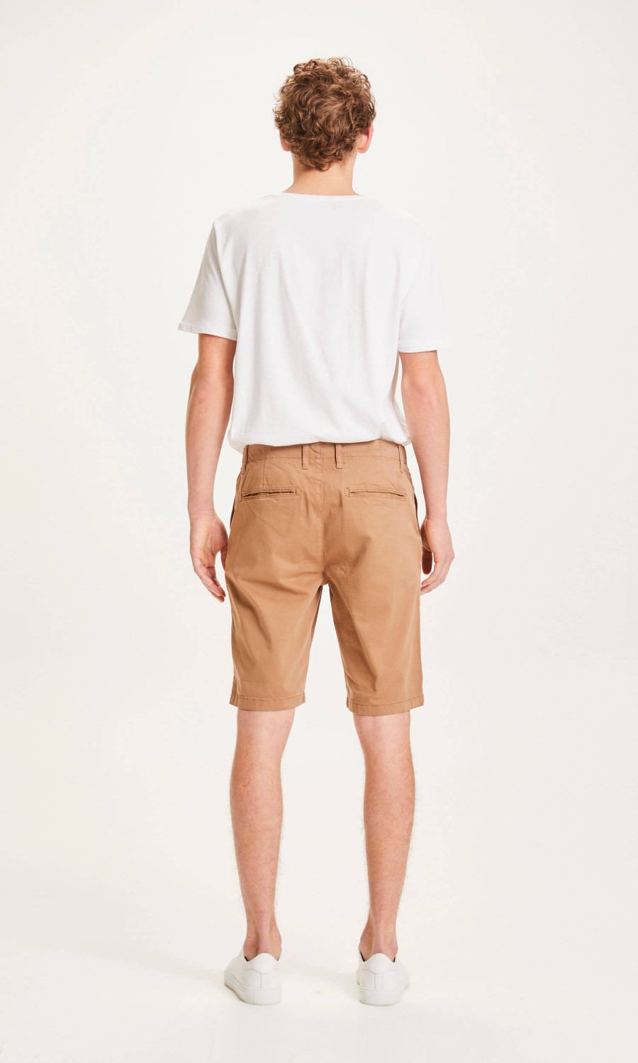 Knowledge Cotton Apparel Chino-Shorts Chuck Tuffet