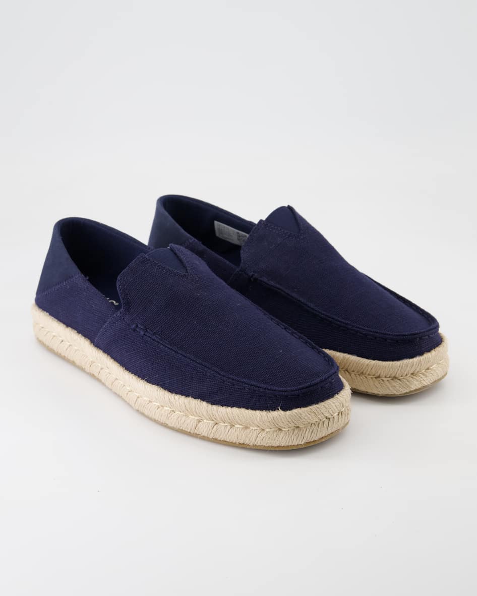 Toms Alonso Loafer Rope Espadrilles in Blau