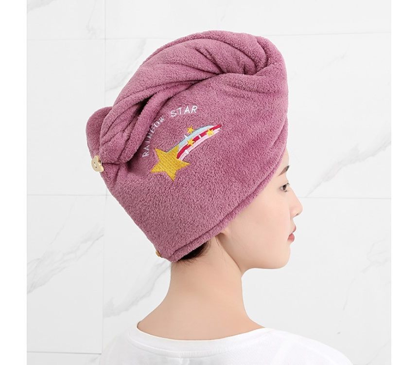 Porcini - Set van 2: Star Quick Dry Haarhanddoek