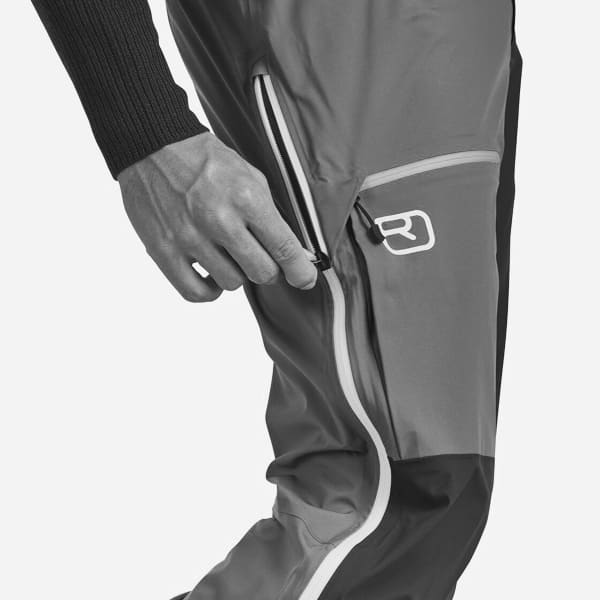 Pantalon ski de randonnée ORTOVOX 3L ORTLER PANTS M PETROL BLUE