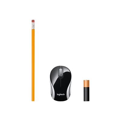 Logitech M187 - Mini souris sans fil - noir