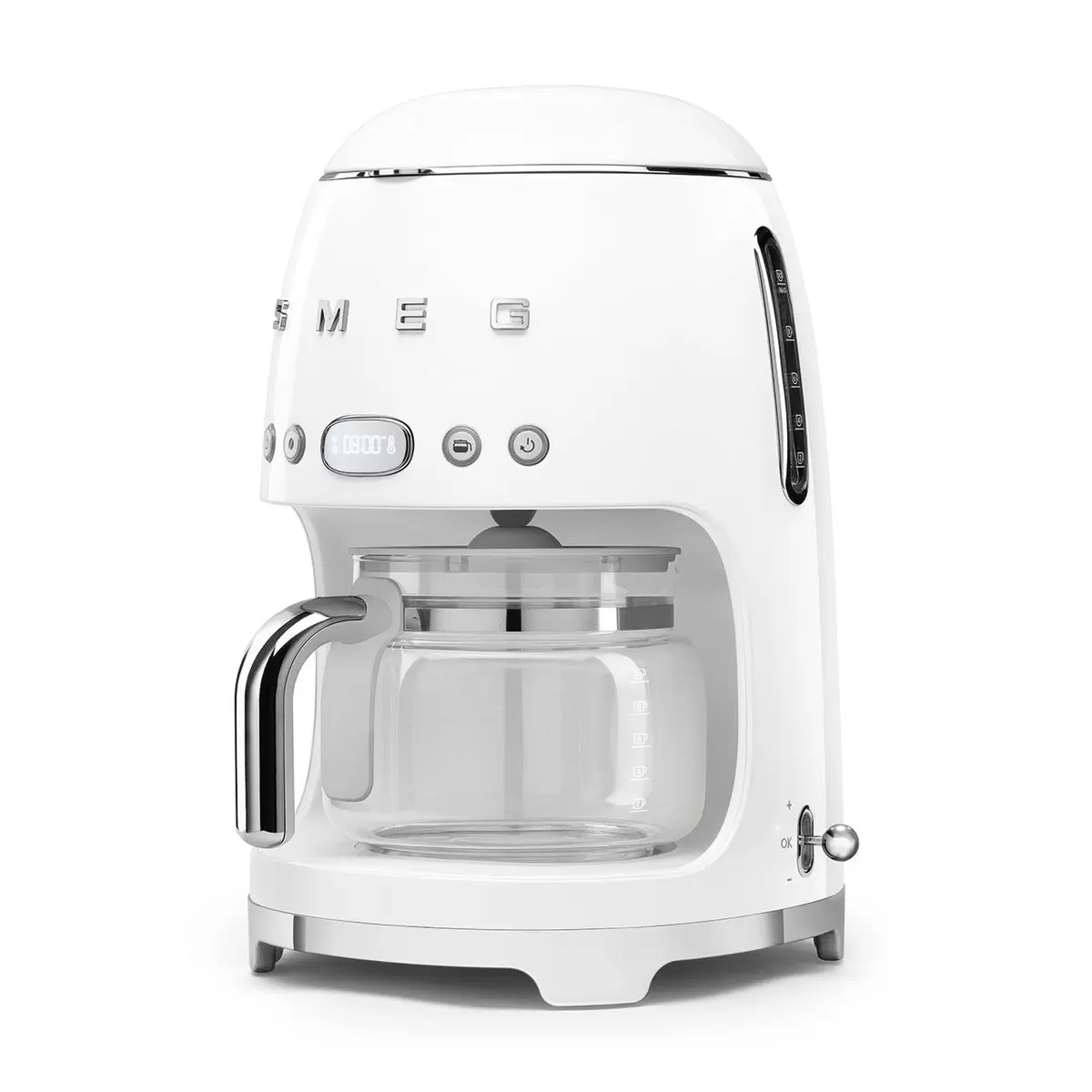 Filterkaffeemaschine Smeg 50's Style DCF02WHEU weiss