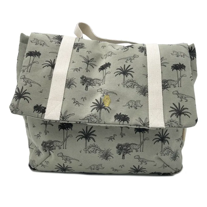 Milinane Cartable Archibald | Vert kaki
