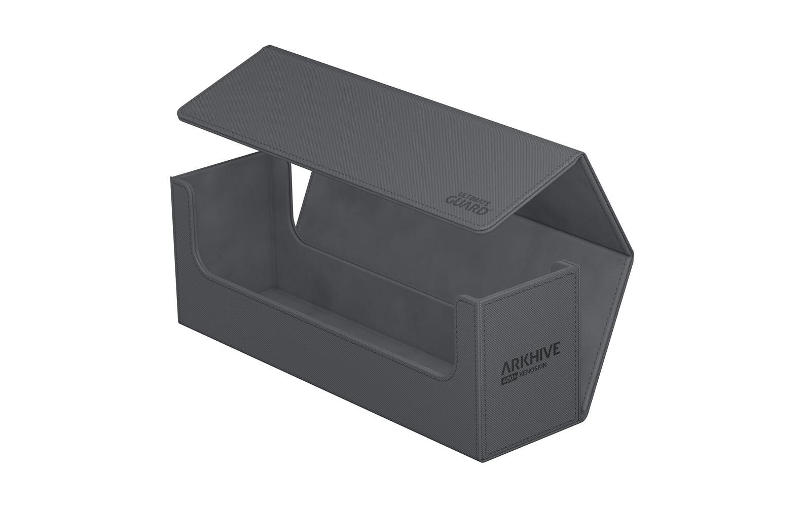 Kartenbox XenoSkin Arkhive Monocolor 400+ GrauHochwertige Box für Sammelkarten in Standardgrösse