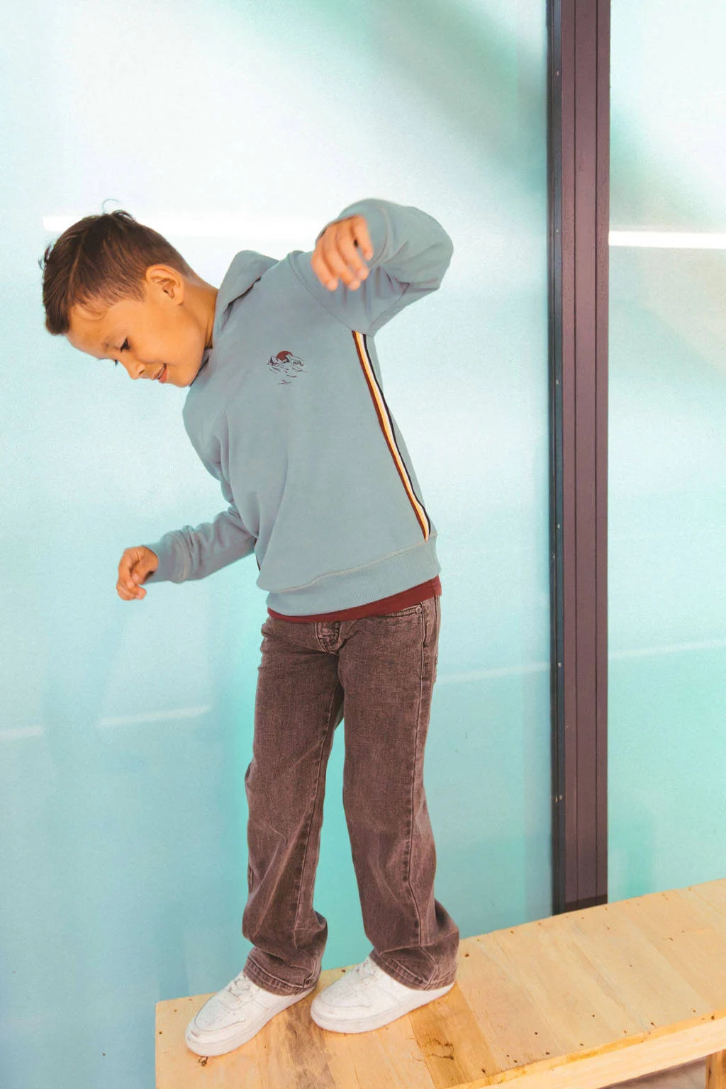 TYGO & vito hoodie blauw