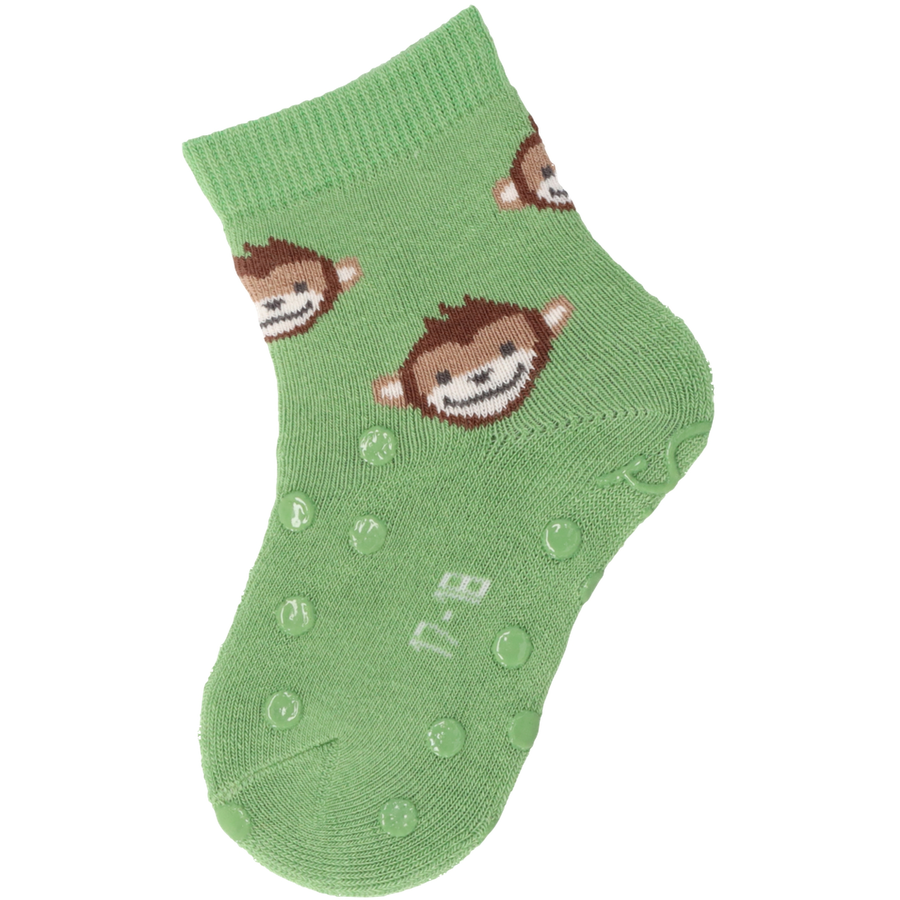 Sterntaler ABS-Krabbelsocken DP Känguru mittelblau