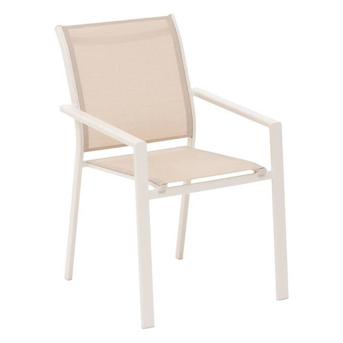 Fauteuil de jardin empilable ESSENTIA Lin / Argile