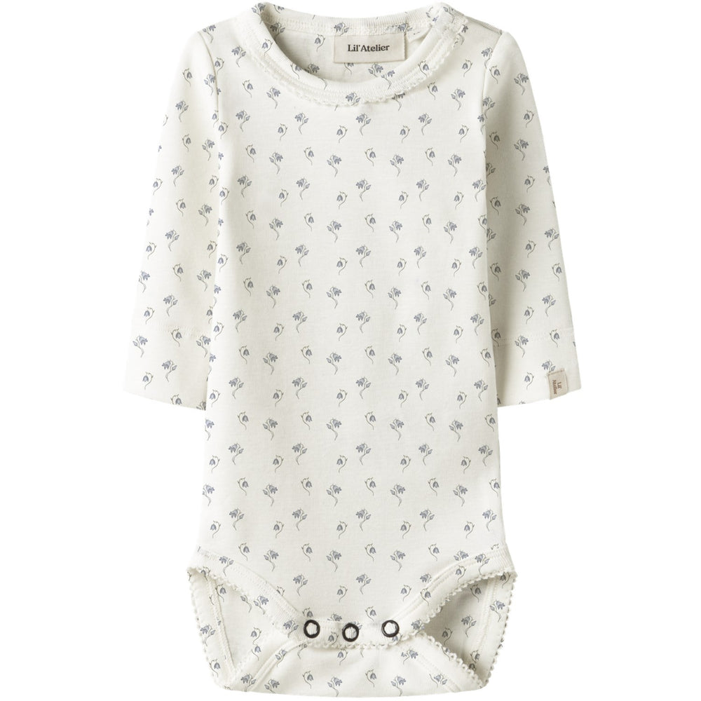 Køb Lil'Atelier Coconut Milk Bell Flower Nbfgayo Sag Ls Slim Body Lil