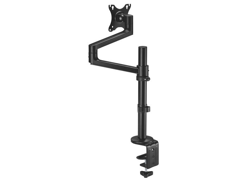 NEOMOUNTS Tischhalterung DS60-425BL1 bis 8 kg – Schwarz Full-Motion-Tischhalterung für 17-27