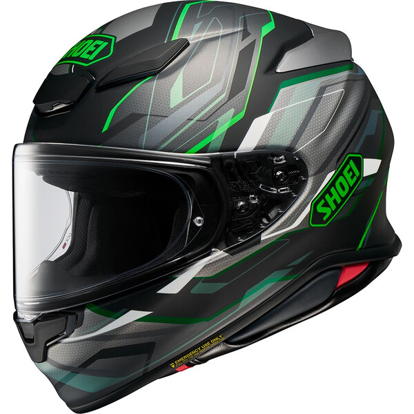 Shoei - Casque NXR2 Capriccio TC-4 / Noir / Gris / Vert