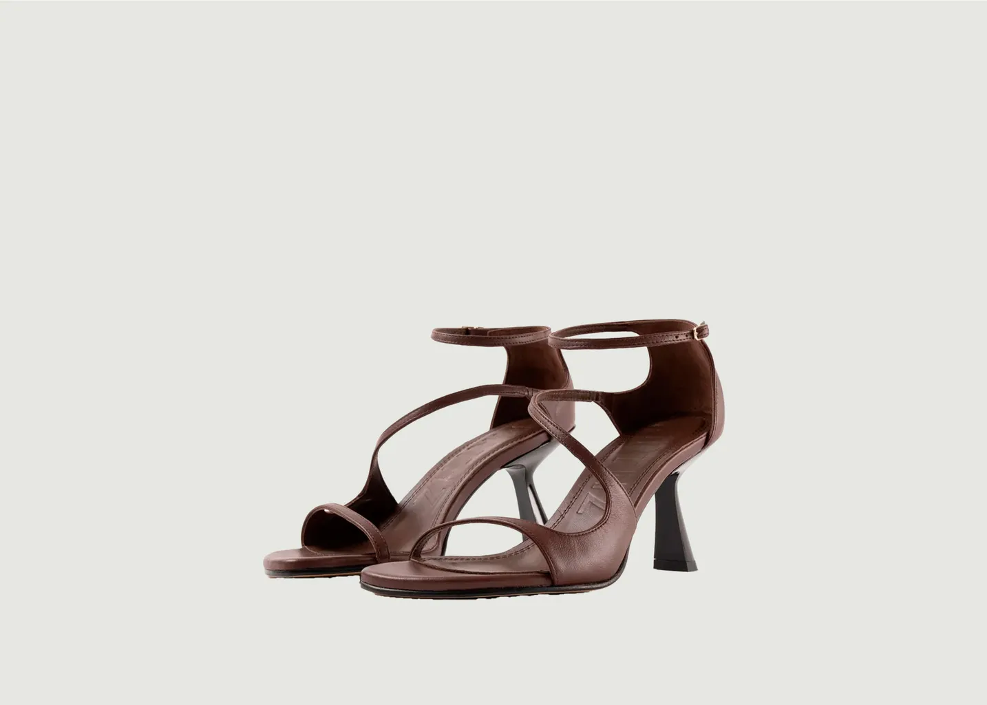 Sandales en cuir à talons Dakota Souliers Martinez