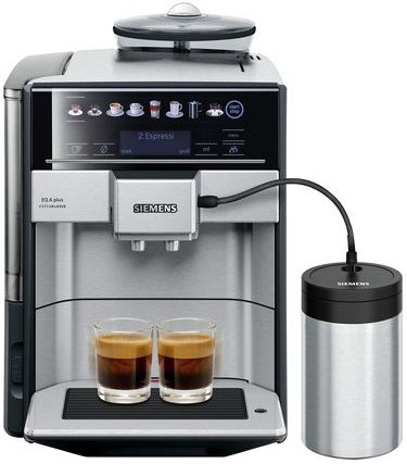 Siemens Koffiemachine TE657F03DE Zilver - Volautomatisch Met CeramDrive