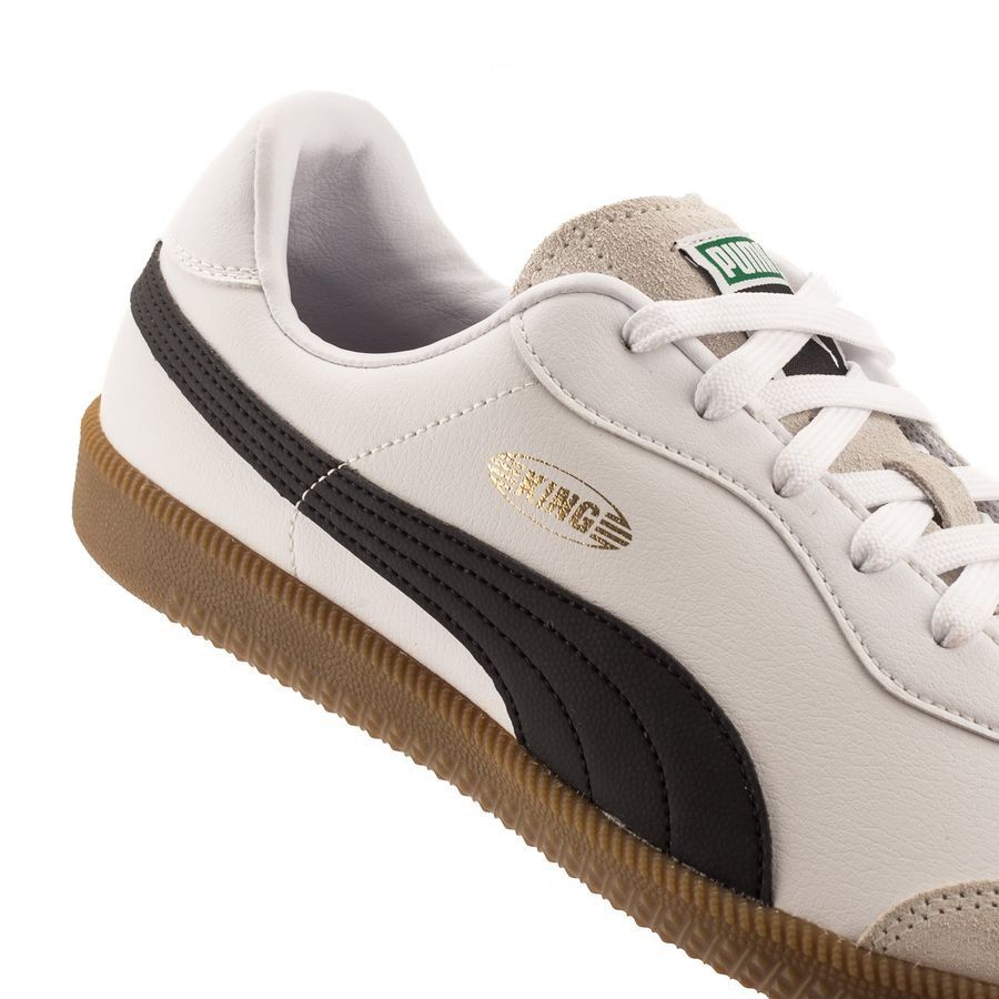 PUMA King 21 IT - Blanc/Noir