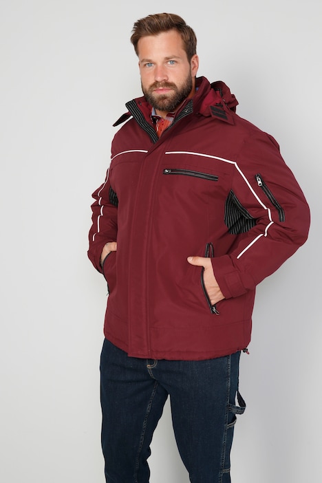 Boston Park Funktions-Jacke, wasserabweisend, Kapuze, bis 74
