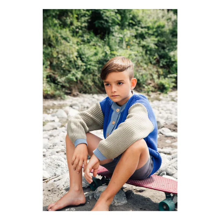 Matona Cardigan Summer | Bleu