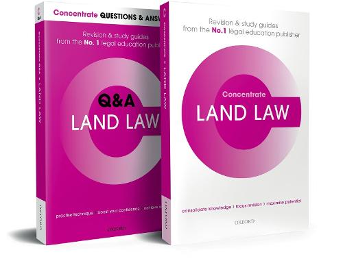 Land Law Revision Concentrate Pack: Law Revision and Study Guide - Concentrate (Multiple items)