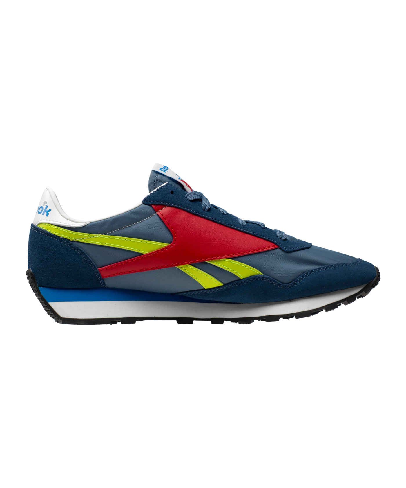 Reebok Aztec II Blau Rot Grün Weiss