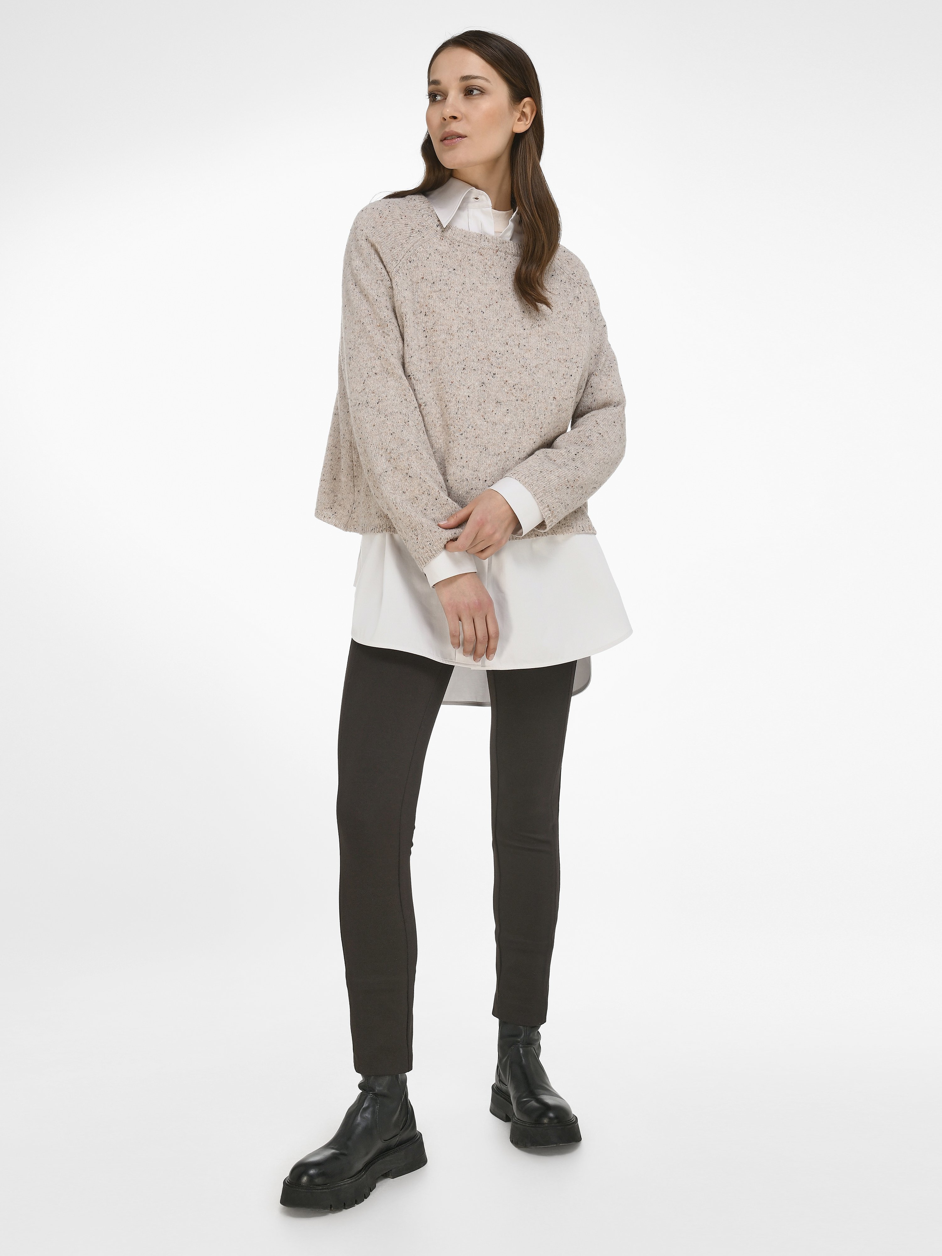 Jersey-Schlupf-Hose Passform Sylvia
