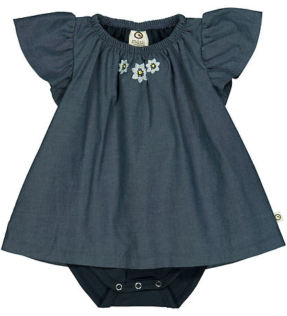 Müsli Bodykleid k/ä - Daisy - Chambray