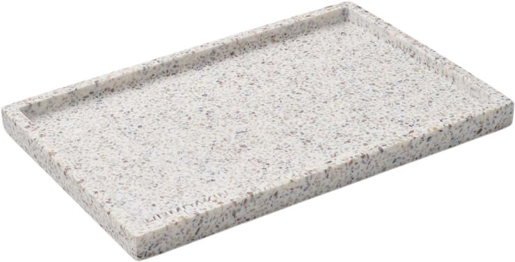 Humdakin Terrazzo square tray Grå & multi