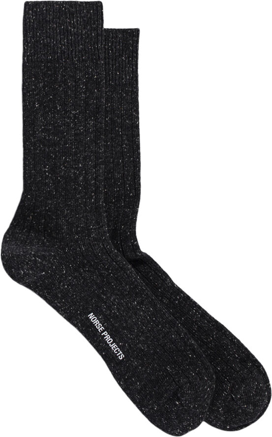 Norse Projects Bjarki Neps Charcoal melange