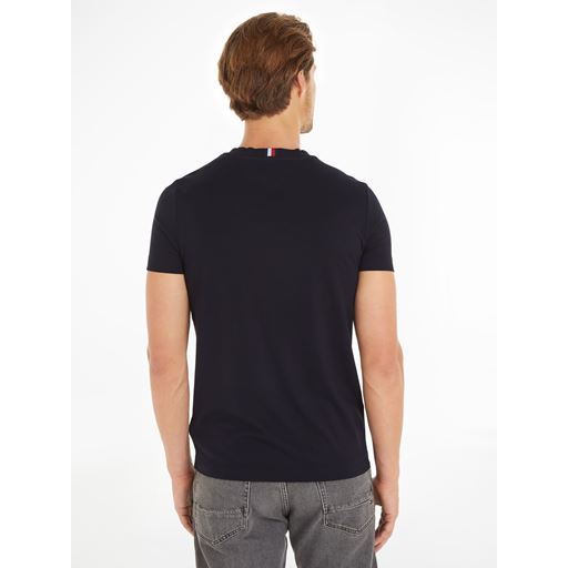 Tommy Hilfiger Printed Badge T-shirt, Desert Sky, L