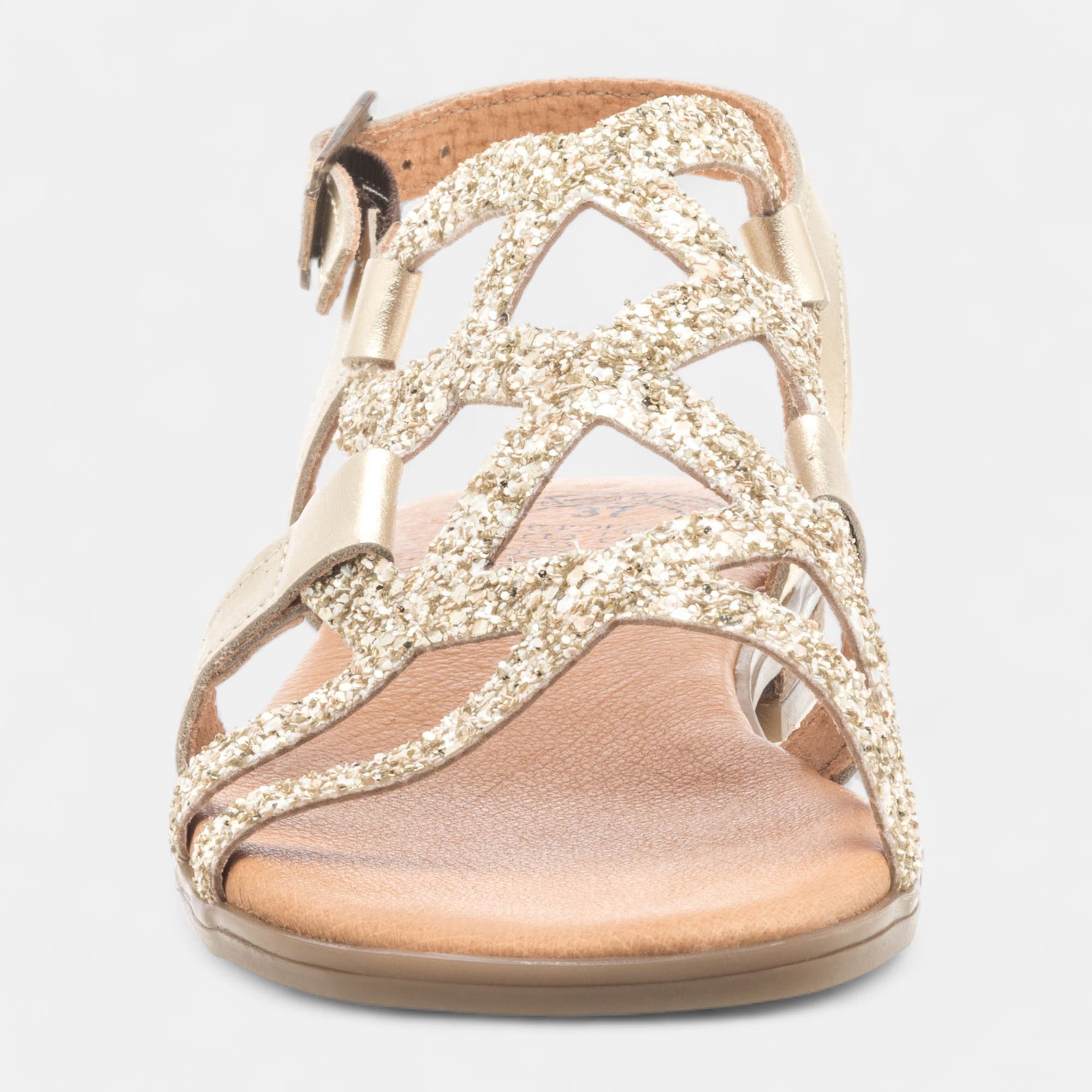 Nu-pieds Femme or