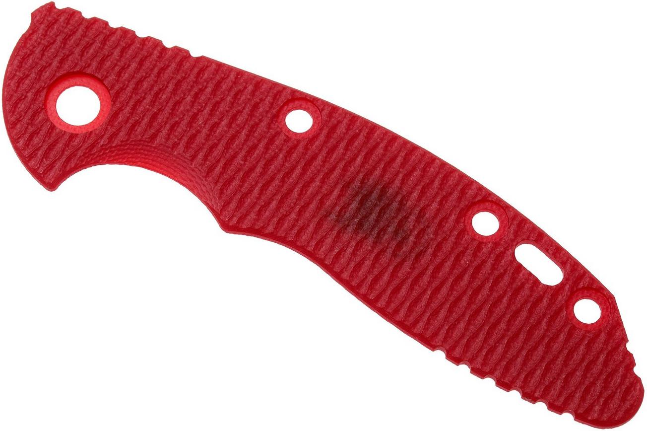 Rick Hinderer XM-18 3,0” greepschaal, Red G10