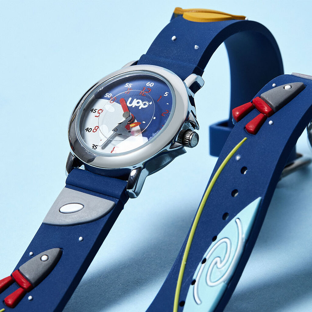 Montre Upp Fuzzy Bleu