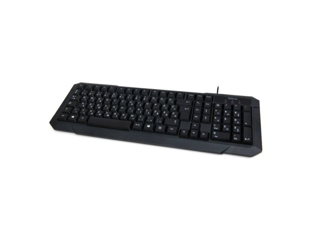 TECLADO COM FIO QILIVE 600149339 PRETO Q.3321
