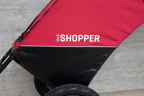 VELOSHOPPER Einkaufswagen  rot