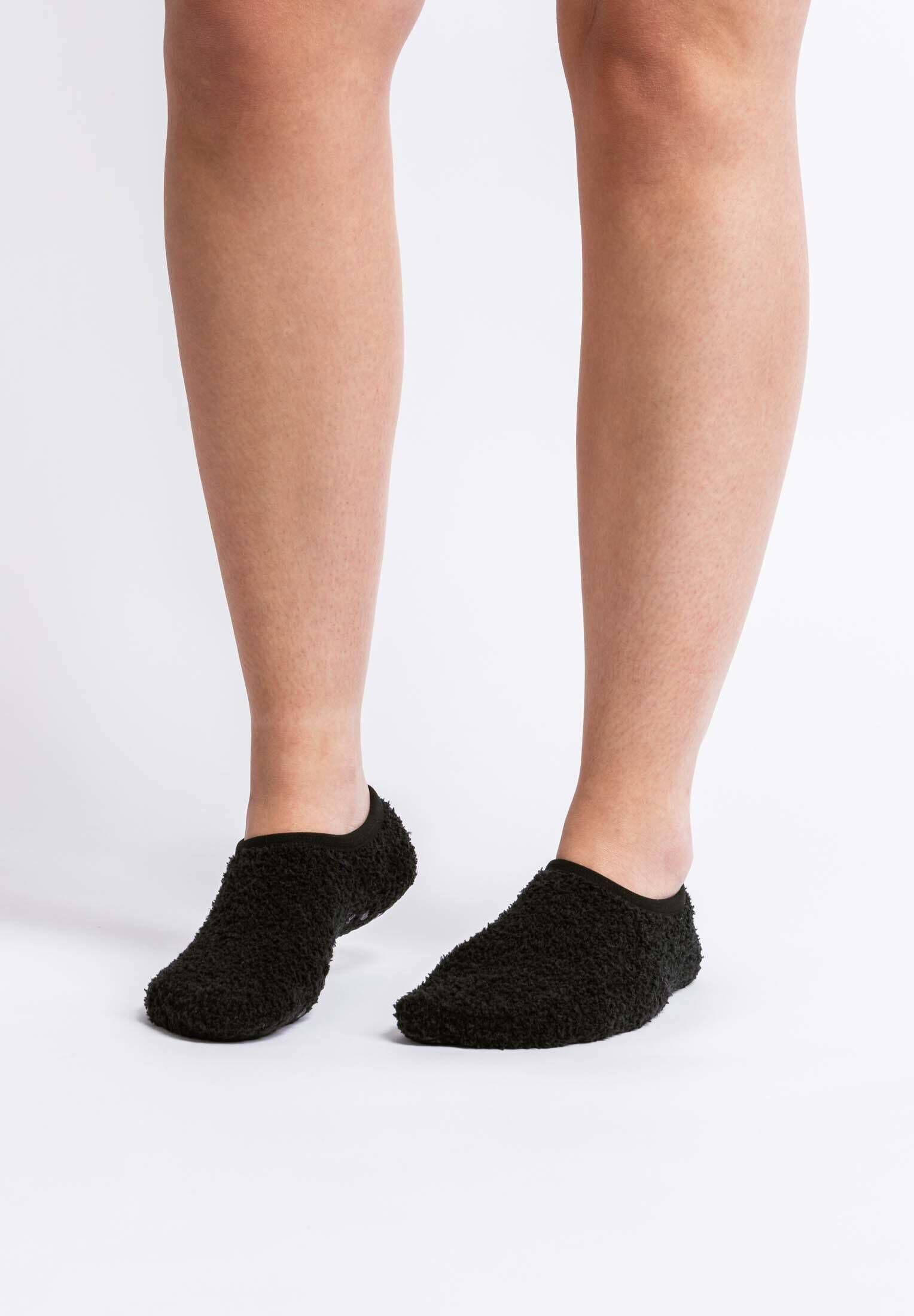 SNOCKS| Damen und Herren Fluffy Füßlinge 2er-Pack