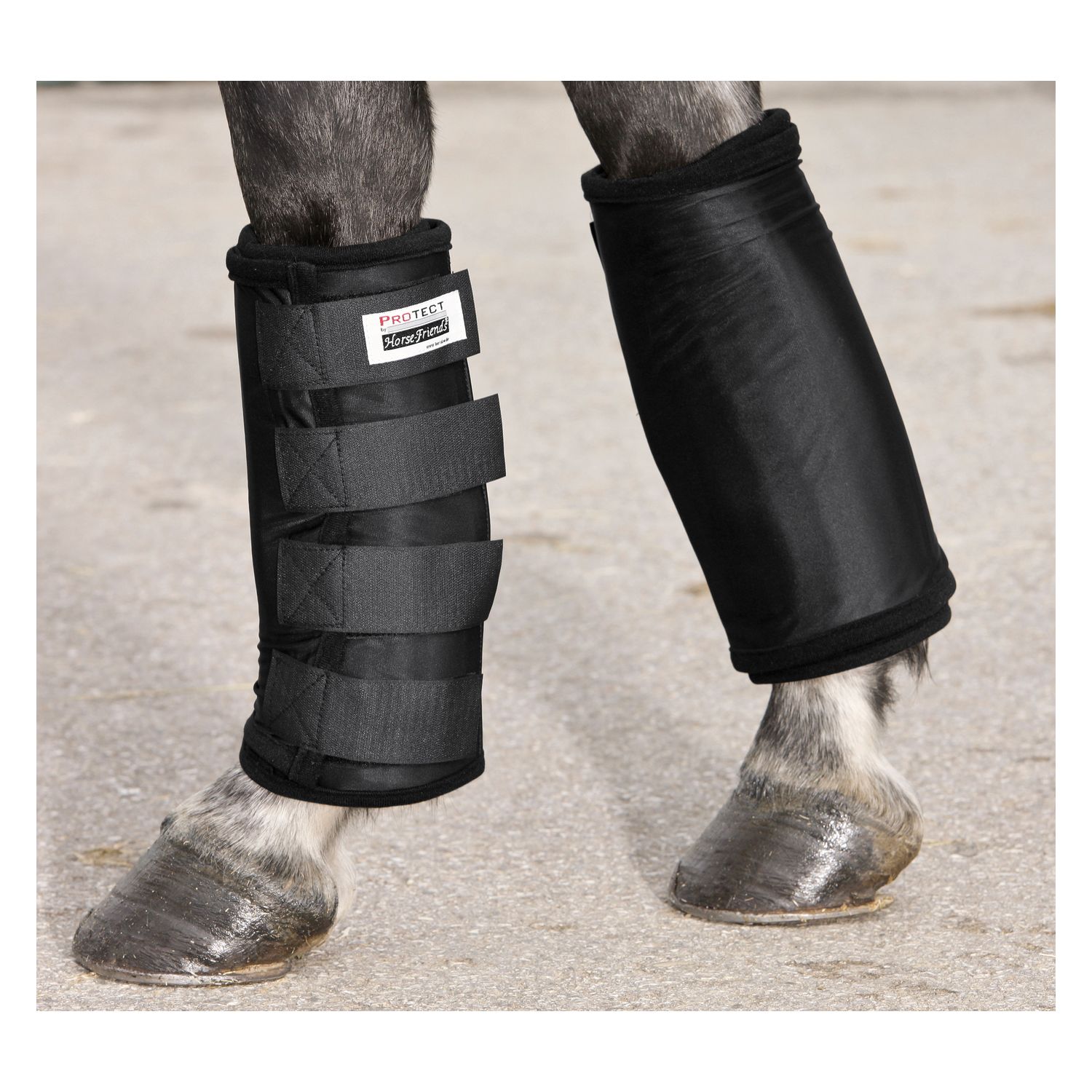 PROTECT by Horse-Friends Wärme- und Kühlbandage  - schwarz - WB