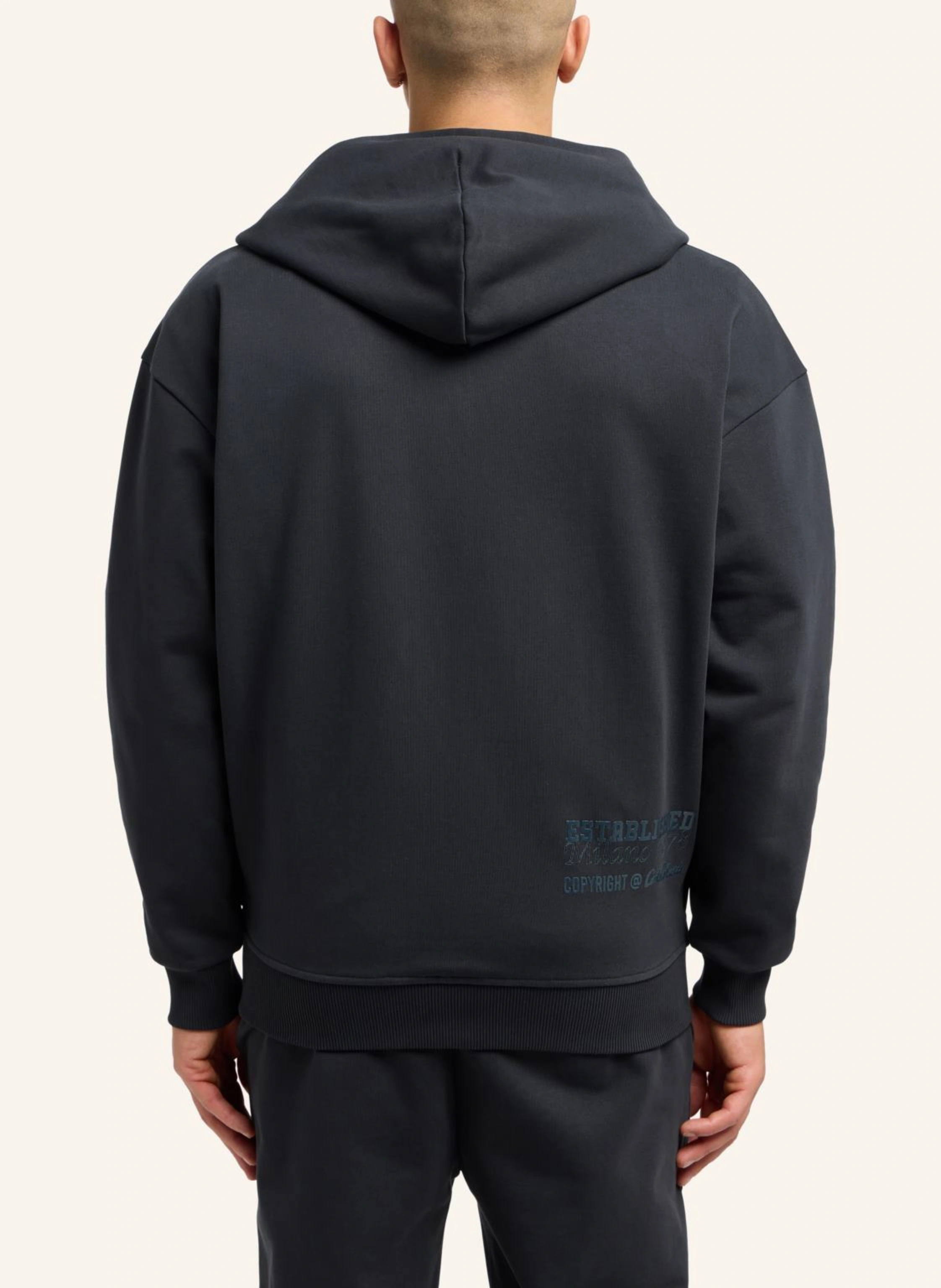 CARLO COLUCCI Oversize Sweatjacke - La Famiglia DRASIGH