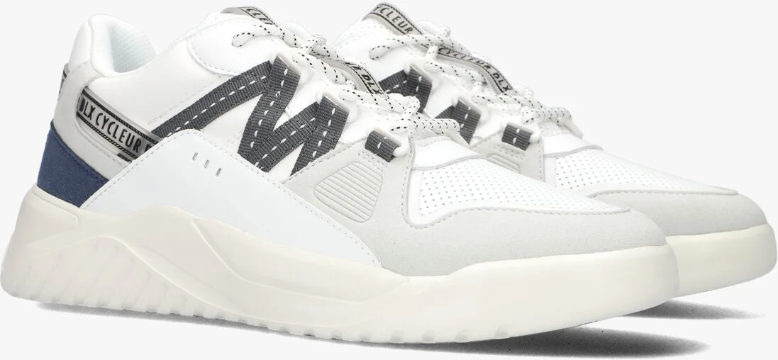 CYCLEUR DE LUXE witte cycleur de luxe lage sneakers webber