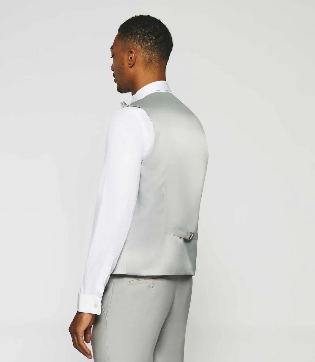 Gilet de costume gris clair JOLIE