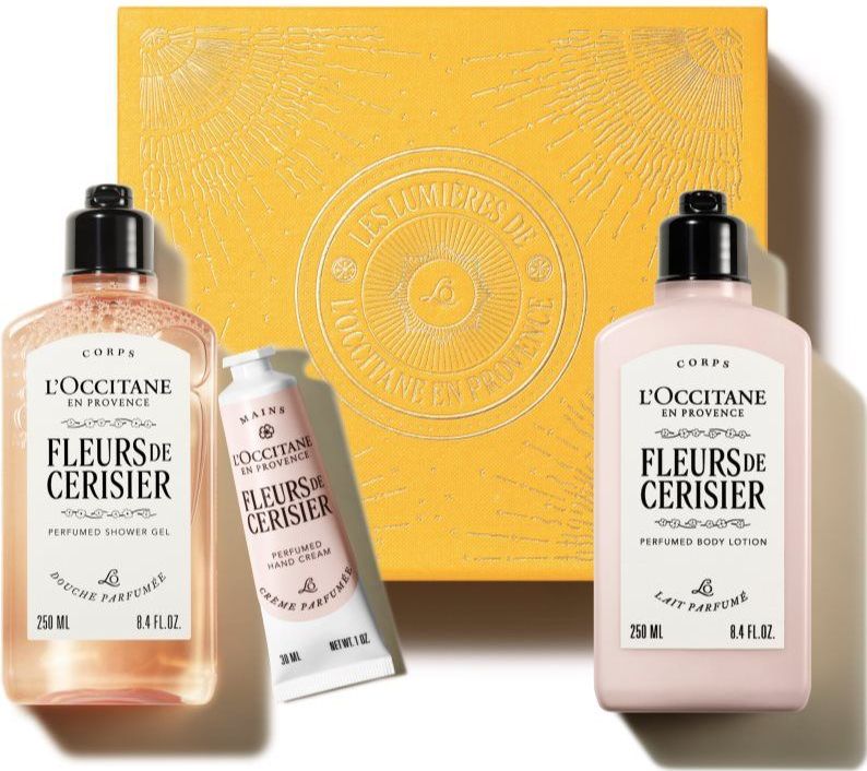 L'Occitane - FLEURS DE CERISIER - Geschenkset Lichaamsverzorging - 250 ML - 250 ML - 30 ML